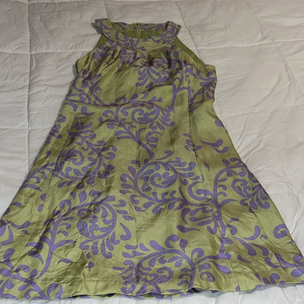 J McLaughlin 100% silk dress size 2. EUC! Like New